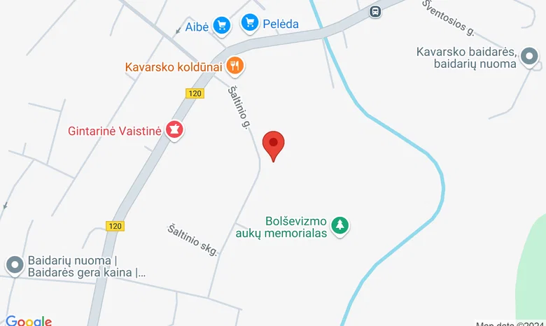Parapijos namai, Šaltinio g. 11, Kavarskas žemėlapis