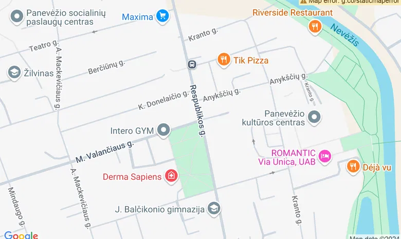 Kultūros parkas žemėlapis