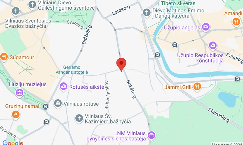 Europos Humanitarinis Universitetas žemėlapis