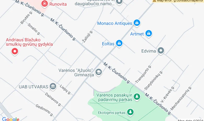 Spengla žemėlapis