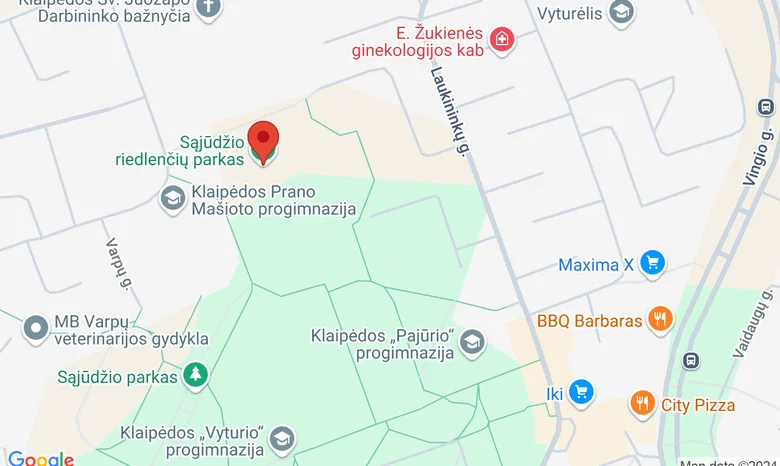 Sąjūdžio betoninis skate parkas (Laukininkų g. 26) žemėlapis
