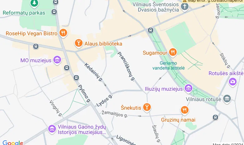 Šri Šri jogos centras žemėlapis