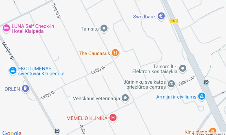 Vaikų žaidimų kambarys PASAKA žemėlapis
