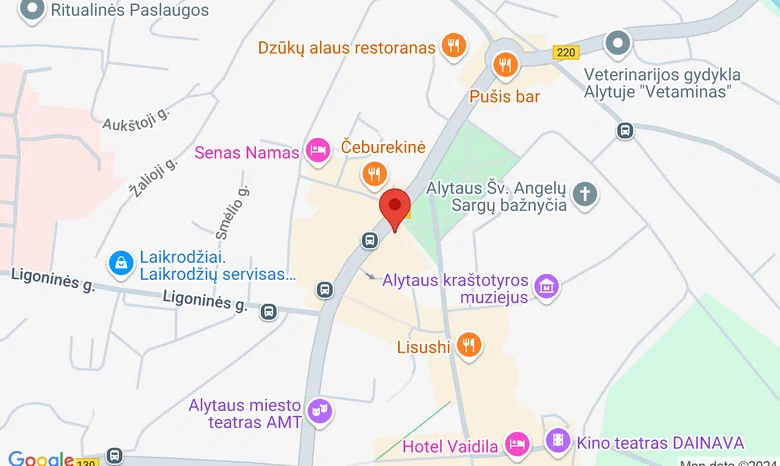 Kavos skveras žemėlapis