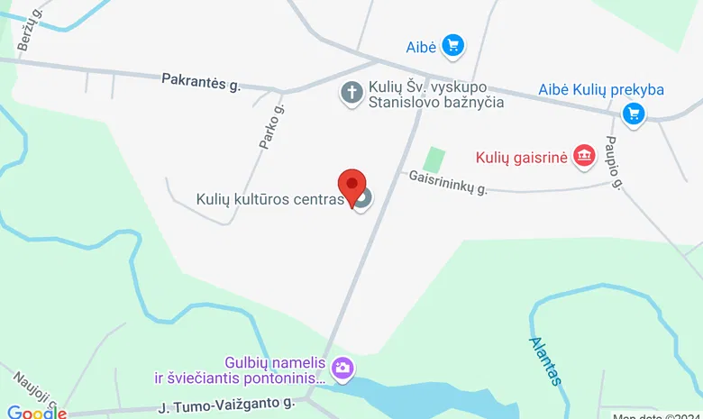 Kulių kultūros centras  žemėlapis