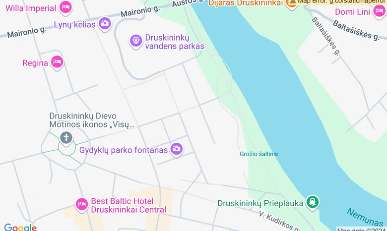 Kurorto šventė žemėlapis