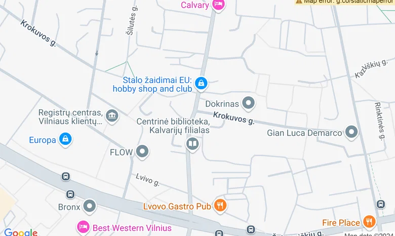 Mediacijos centras "In pace" žemėlapis