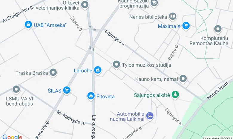 Grožio natos- Saviugdos ir grožio centras žemėlapis
