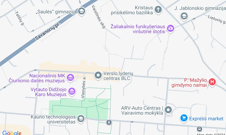 Pompėjos laiptai žemėlapis
