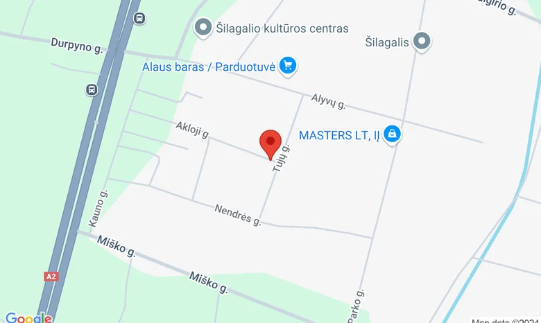 Šilagalio konferencijų salė žemėlapis