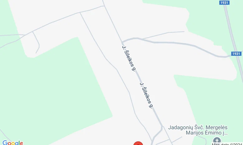 "Pušyno poilsiavietė", Jadagoniai, GPS: 54.98635 23.57956 žemėlapis
