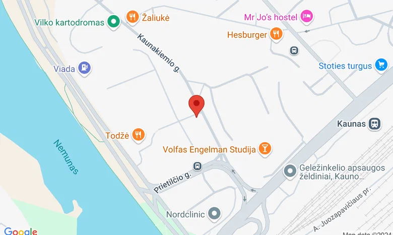 Bloomerango studija, Kaunakiemio g. 5, Kaunas, 44351 žemėlapis