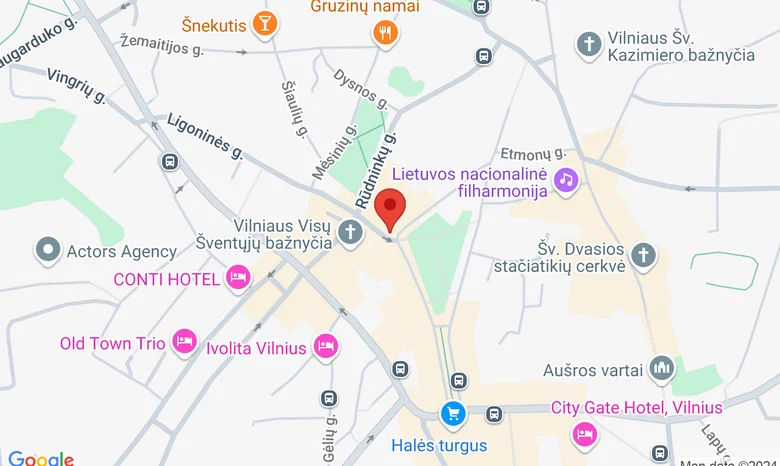 CreateCulture Space žemėlapis