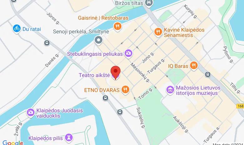 Teatro aikštė žemėlapis