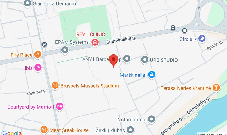 Šeimyniškių g, 21B, Vilnius žemėlapis