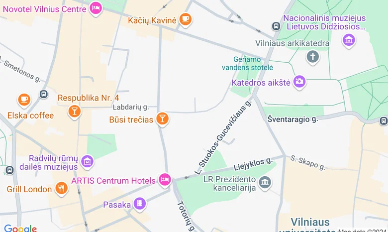 Vaikų ir paauglių dienos centras „Vilties angelas“ žemėlapis