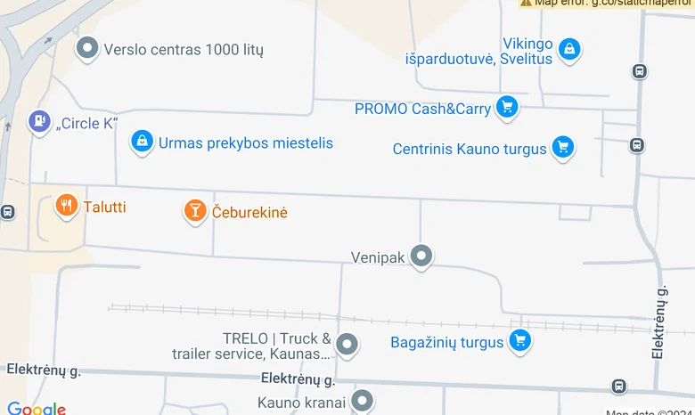 Kosmopark: Kosminė kelionė visai šeimai žemėlapis