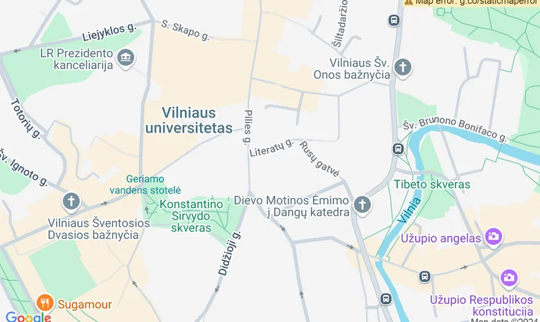 Sauluva galerija žemėlapis