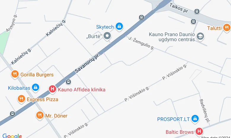 mSocial  žemėlapis