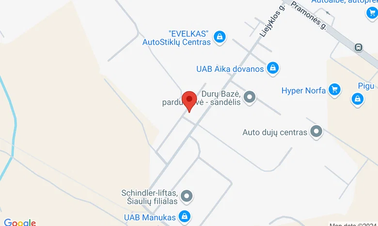 Garažas ART žemėlapis