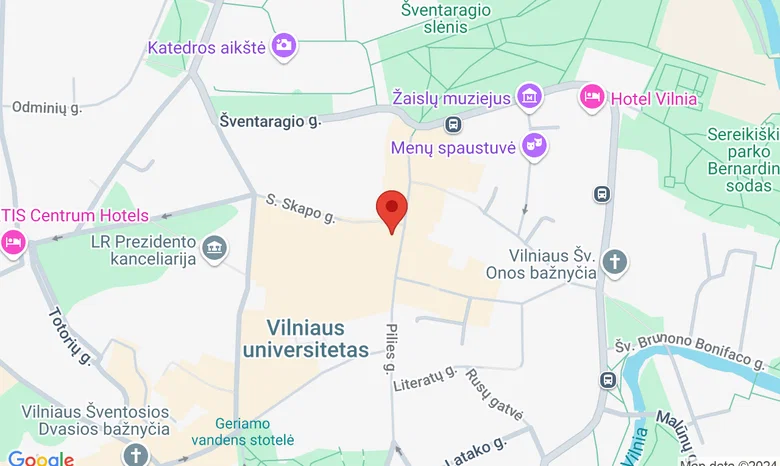 7 Fridays Pilies žemėlapis
