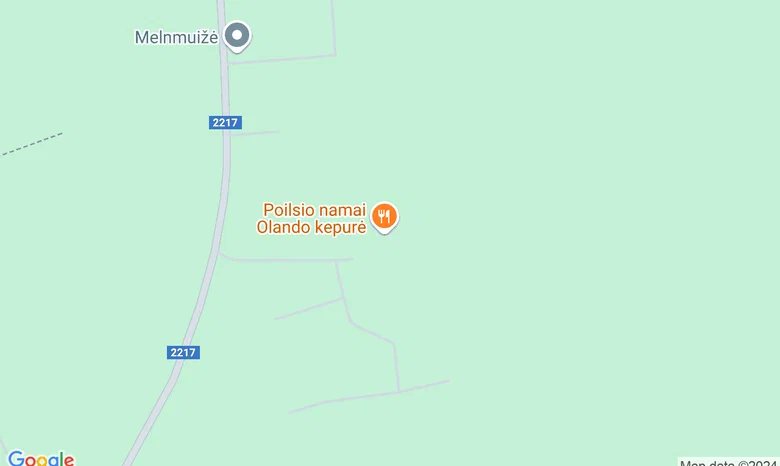 Olando Kepurė žemėlapis