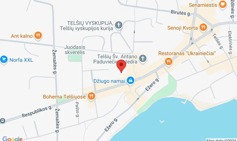 Telšių kultūros centras žemėlapis