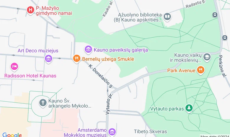 Klaipėdos universiteto Menų fakultetas žemėlapis