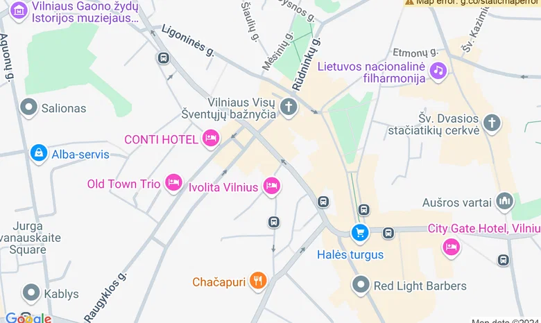 „Angel SPA“ žemėlapis