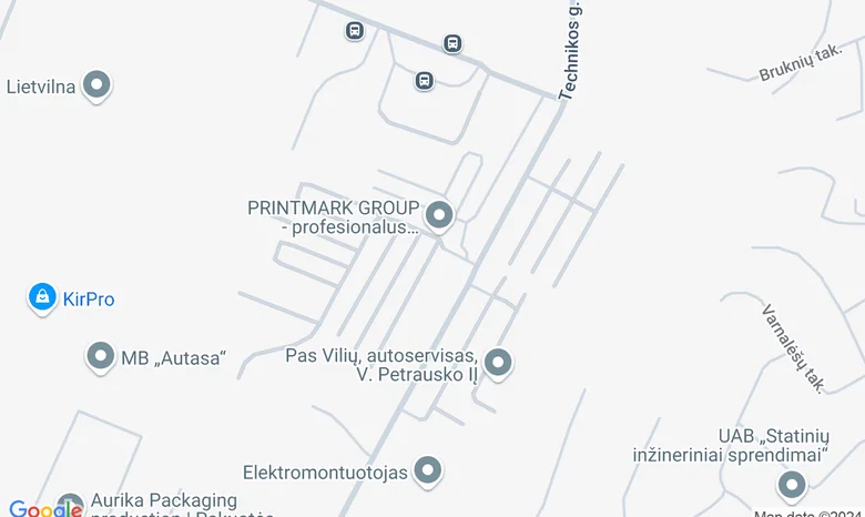 Elektrėnų ledo rūmai žemėlapis