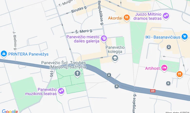 Gargždų miesto stadionas žemėlapis