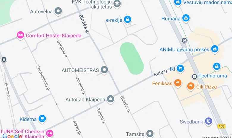 Prienu krepsinio sporto klubas žemėlapis