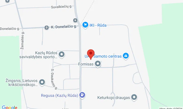 Kazlų Rūdos savivaldybės kultūros centras žemėlapis