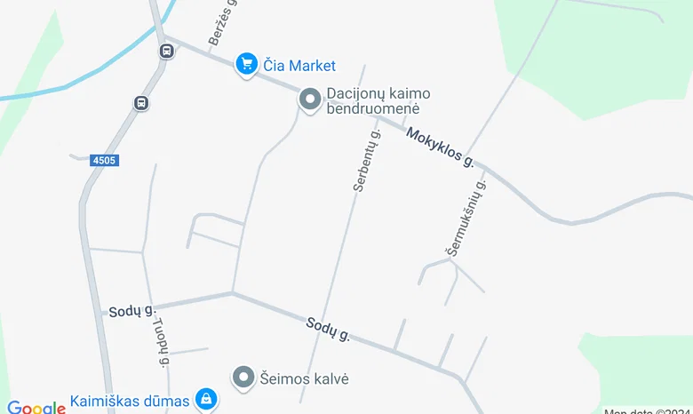 Tauragės pilies kiemelis žemėlapis