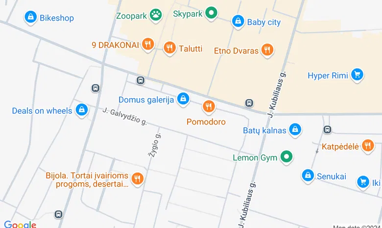 Seminarų ir poilsio centras Dubingiai žemėlapis