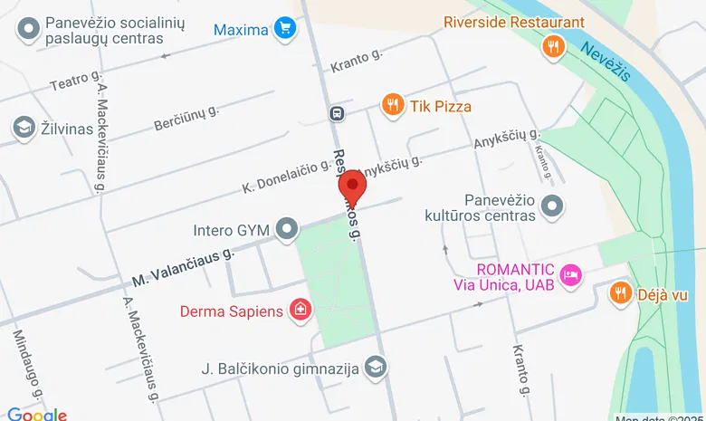 Pnvz žemėlapis