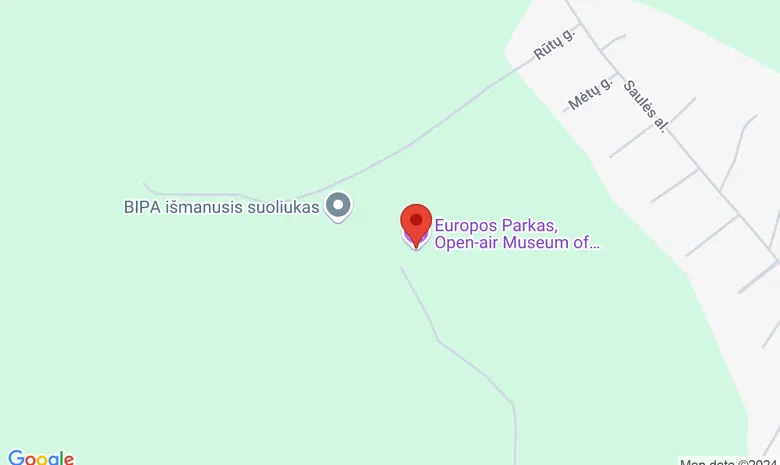 Europos parkas  žemėlapis