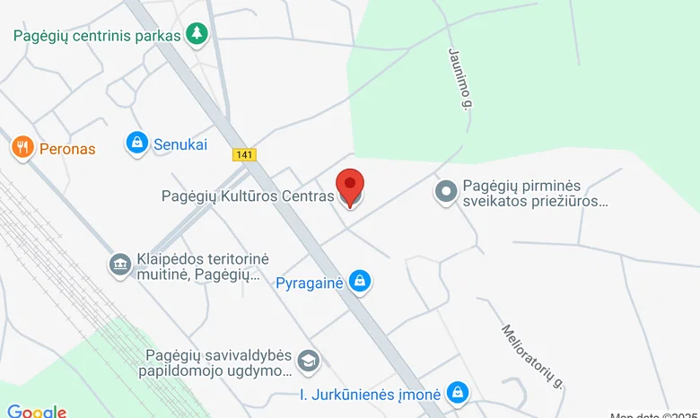 Pagėgių kultūros centras žemėlapis