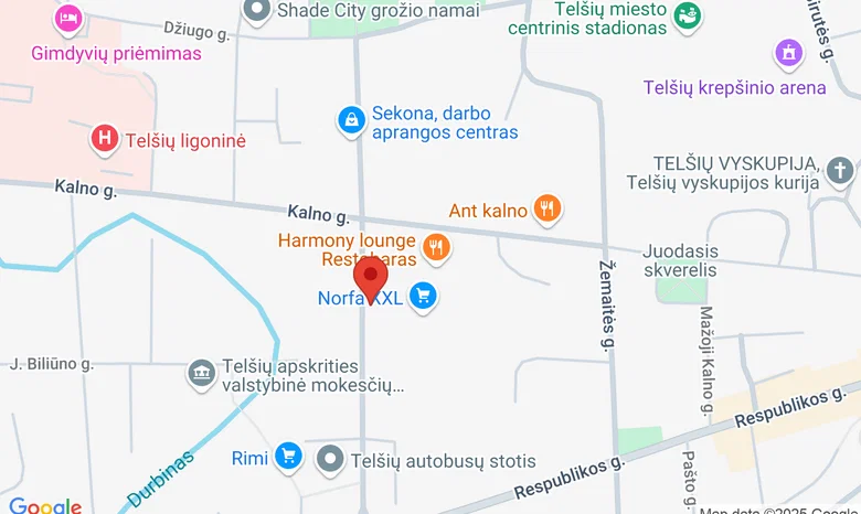 100 laipsnių žemėlapis
