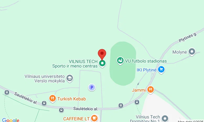 Saulėtekio alėja 28 žemėlapis