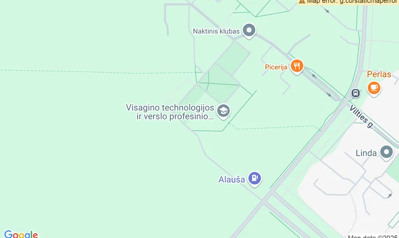 VKC „Draugystė“ žemėlapis