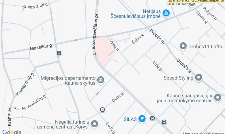 Kastyčio Tinklas - laisvalaikio ir renginių erdvė žemėlapis