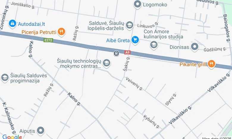  Meno Galerijoje "GULBĖ" (Vilniaus g. 27) žemėlapis