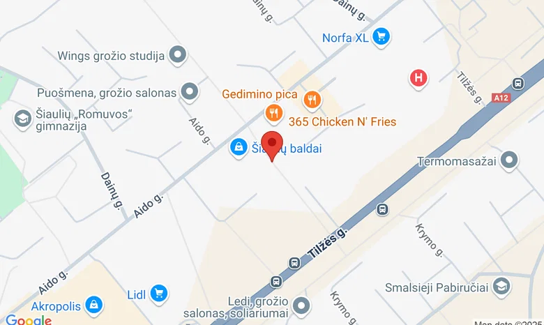 Pietinio Dainų pėsčiųjų takas, prie „Centukų“ fontano. žemėlapis