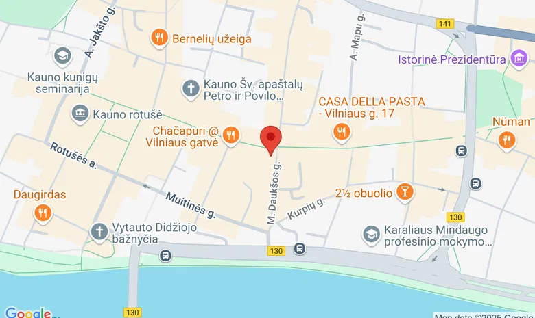 Restoranas ARTI žemėlapis