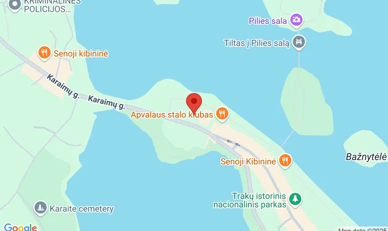 Hexa Cinema Trakai žemėlapis