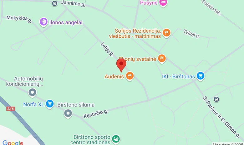 Lelijų apartamentai žemėlapis