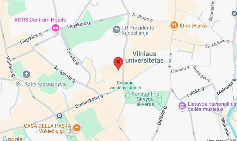 Alumnato kiemas žemėlapis