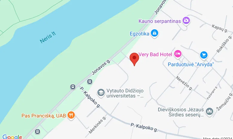 „Daugirdas gym“ sporto klubas žemėlapis