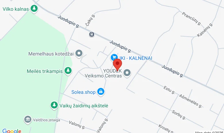 Skonio Kelionė Kalnėnai žemėlapis